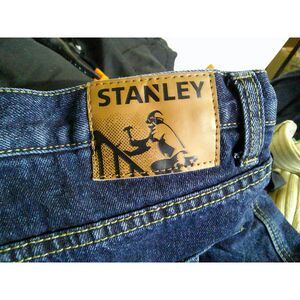 Flannel lined men's Stanley jeans. Size 40 x 30 EUC